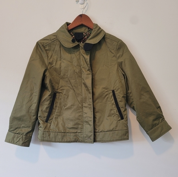 Coach Military Reversible Jacket Cotton/ Silk Blend Jacket Size XS - Picture 11 of 16